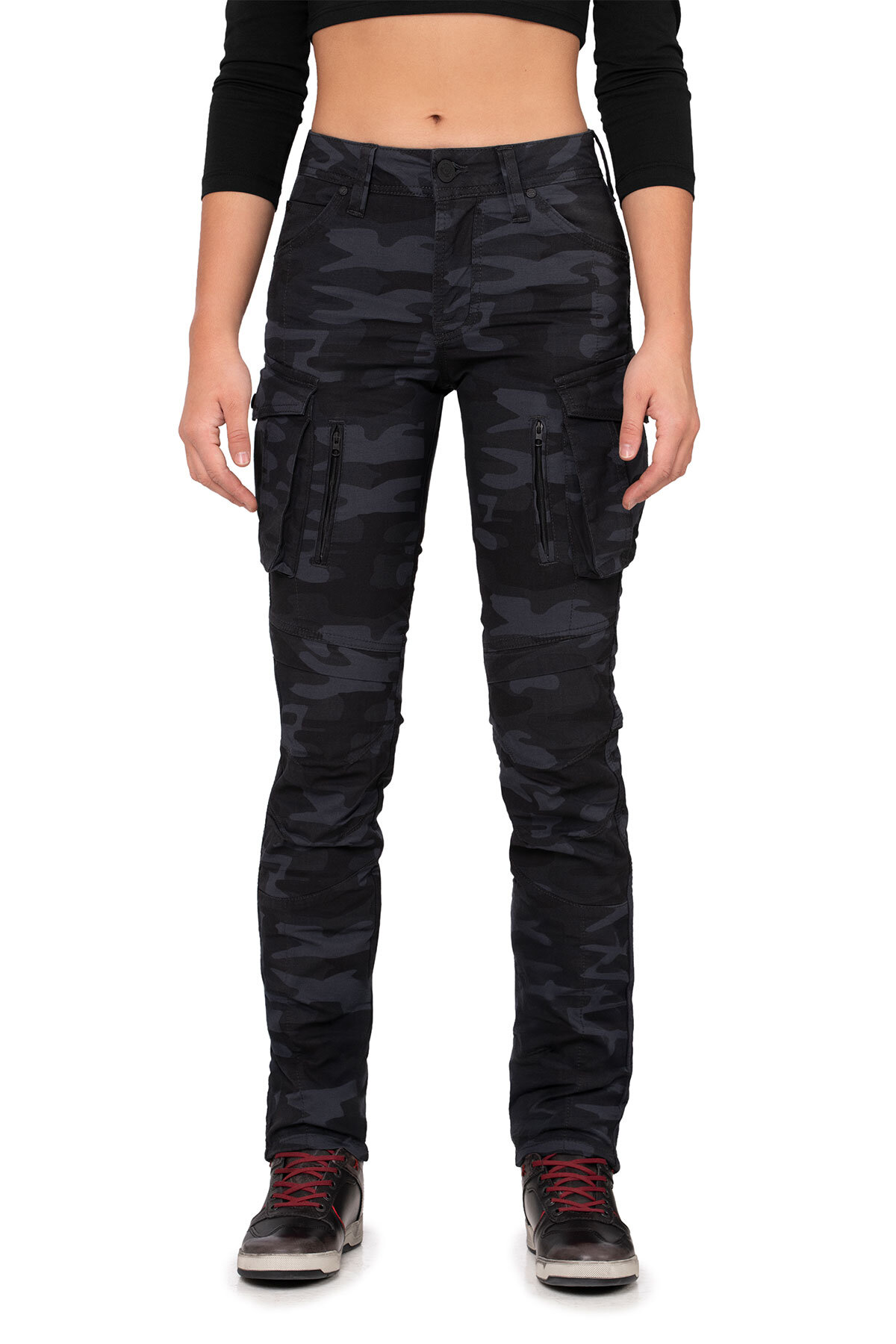 Truva Cargo Camo Armoured Motorcycle Trouser Woman - 2