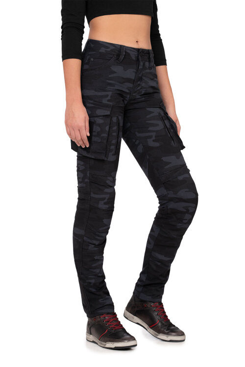 Truva Cargo Camo Armoured Motorcycle Trouser Woman - 5