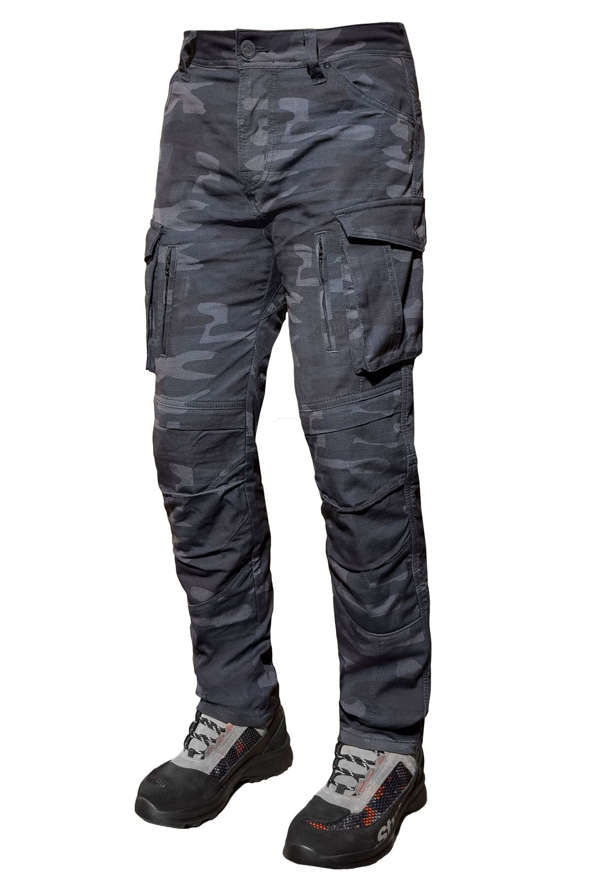 Truva Cargo Camo Korumalı Motosiklet Pantolonu Erkek - 4