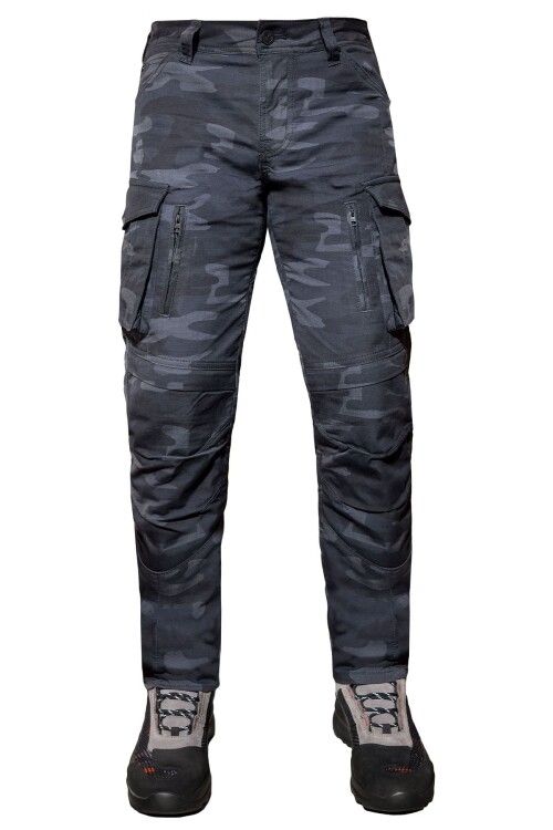 Truva Cargo Camo Korumalı Motosiklet Pantolonu Erkek - 3