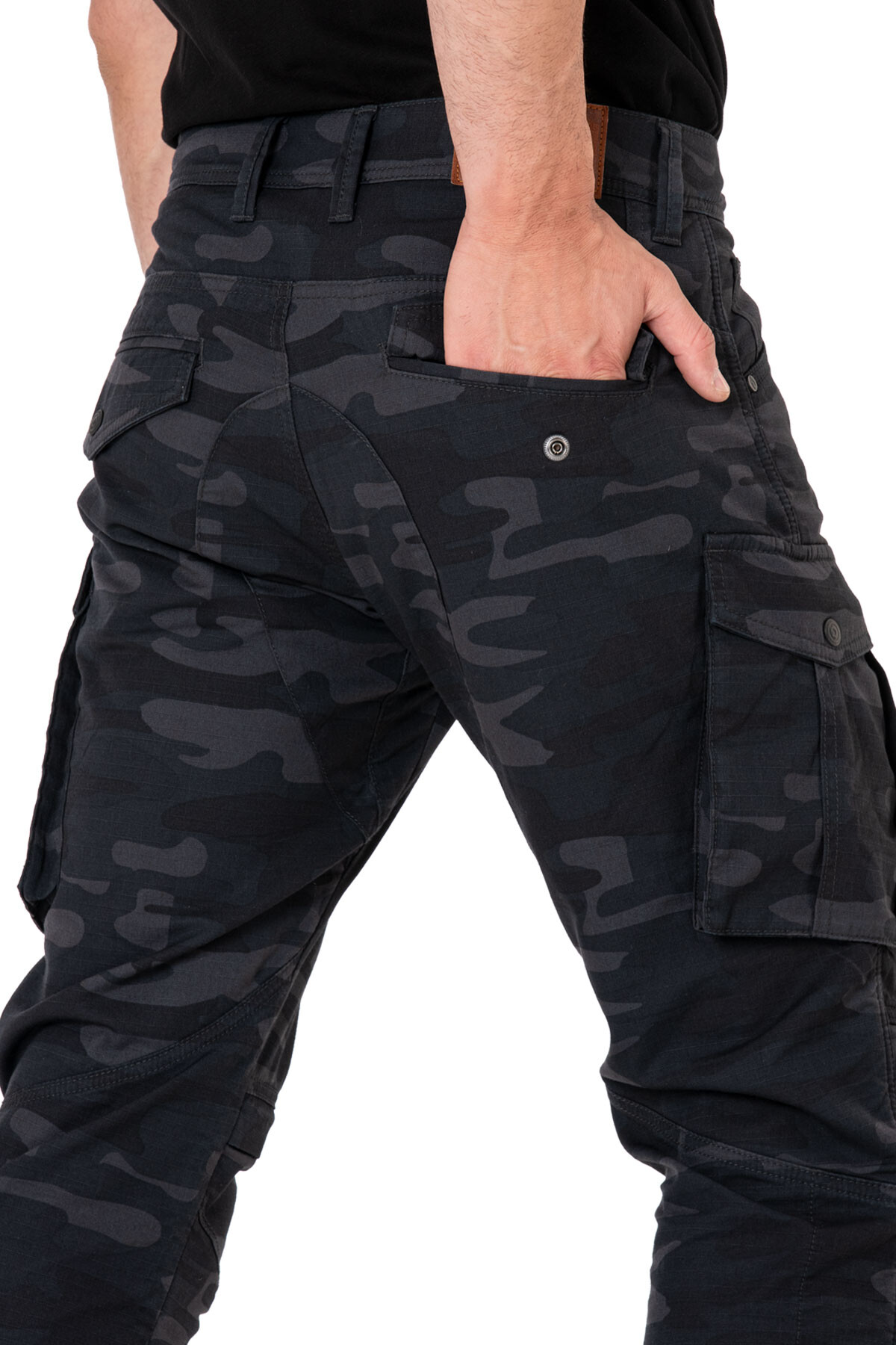 Truva Cargo Camo Korumalı Motosiklet Pantolonu Erkek - 9