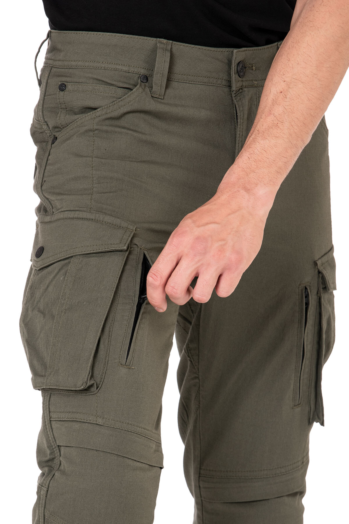 Truva Cargo Khaki Armoured Motorcycle Trouser - 7