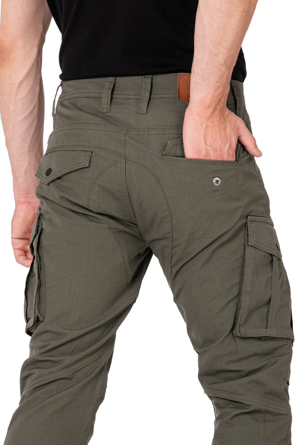Truva Cargo Khaki Armoured Motorcycle Trouser - 10