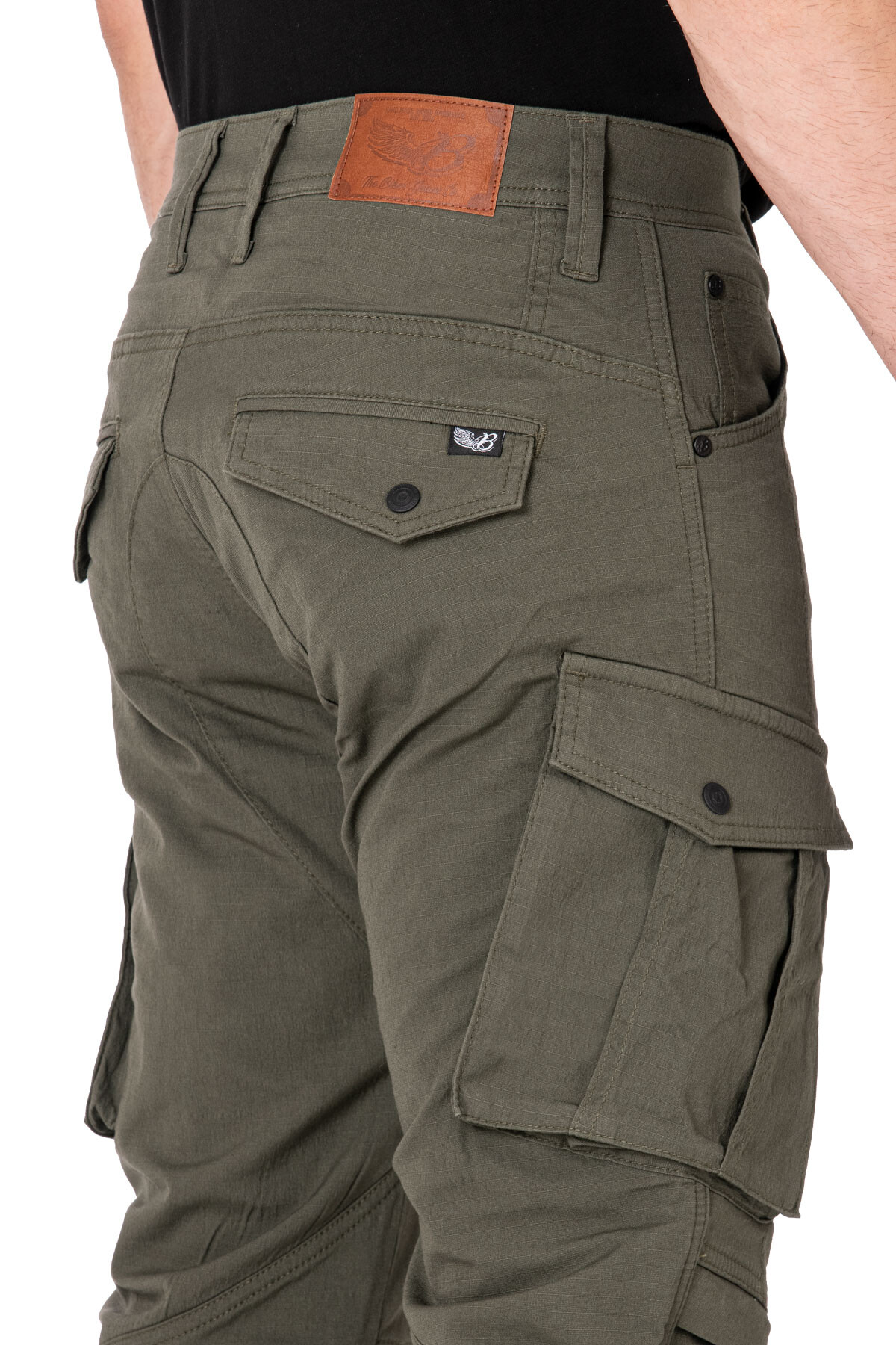 Truva Cargo Khaki Armoured Motorcycle Trouser - 11