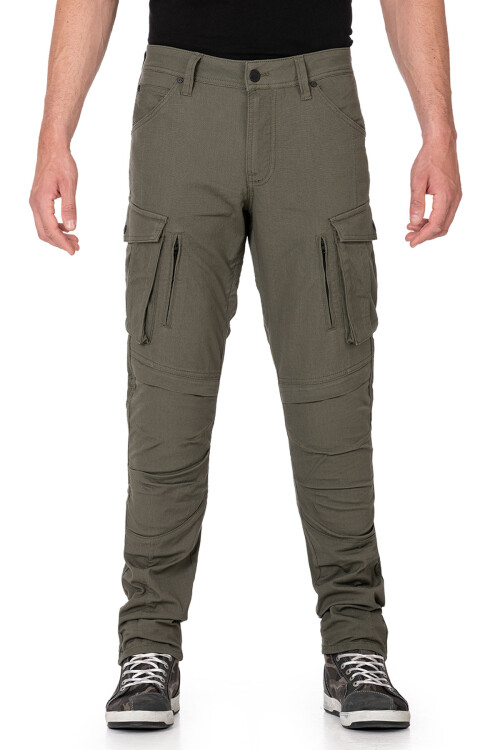 Truva Cargo Khaki Armoured Motorcycle Trouser - 3