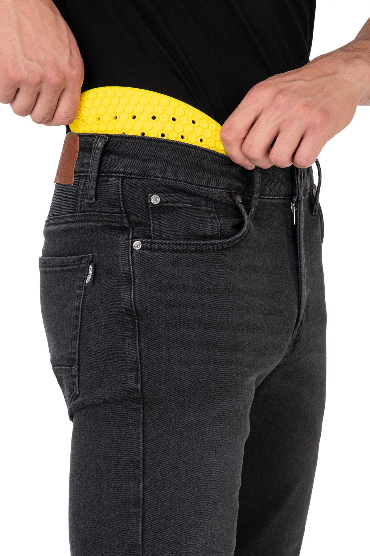 Urbanizer Black Cordura® Armoured Riding Jeans - 9