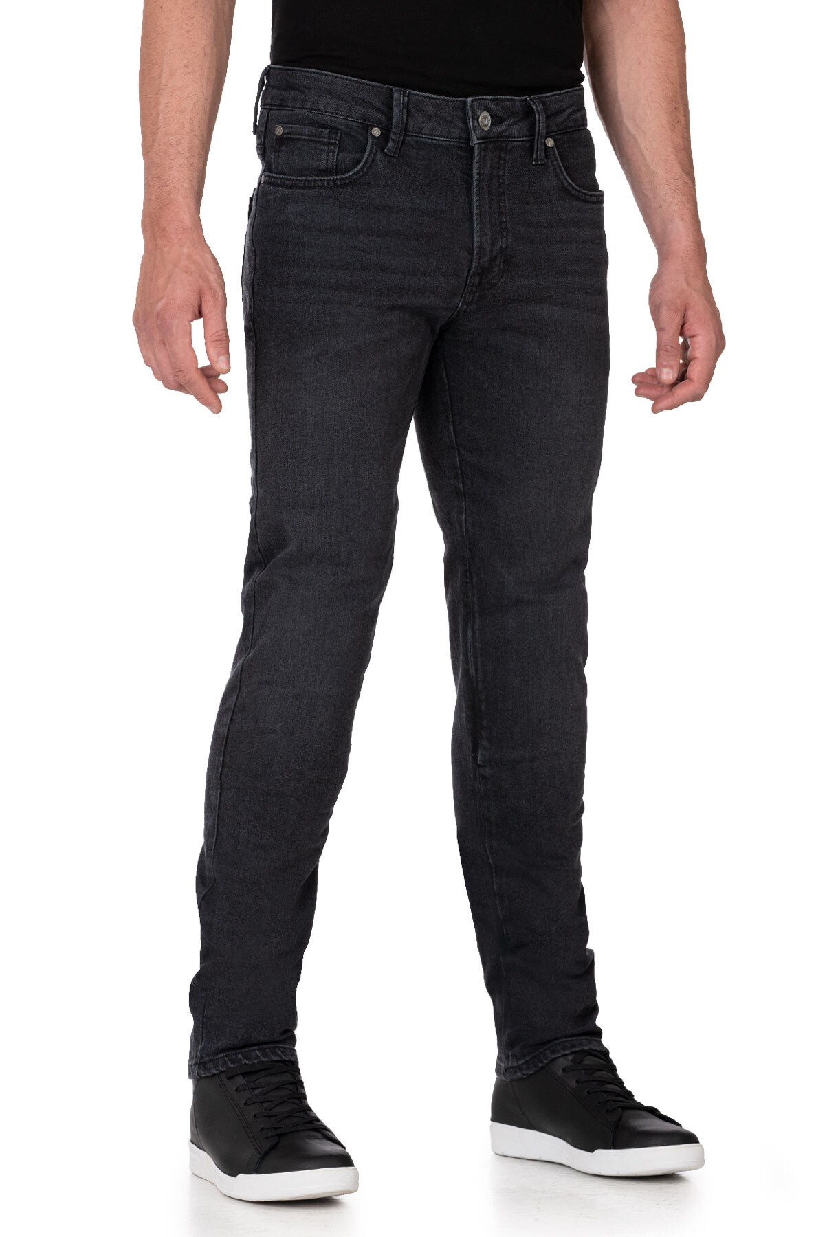 Urbanizer Black Cordura® Korumalı Motosiklet Kot Pantolonu Erkek - 1