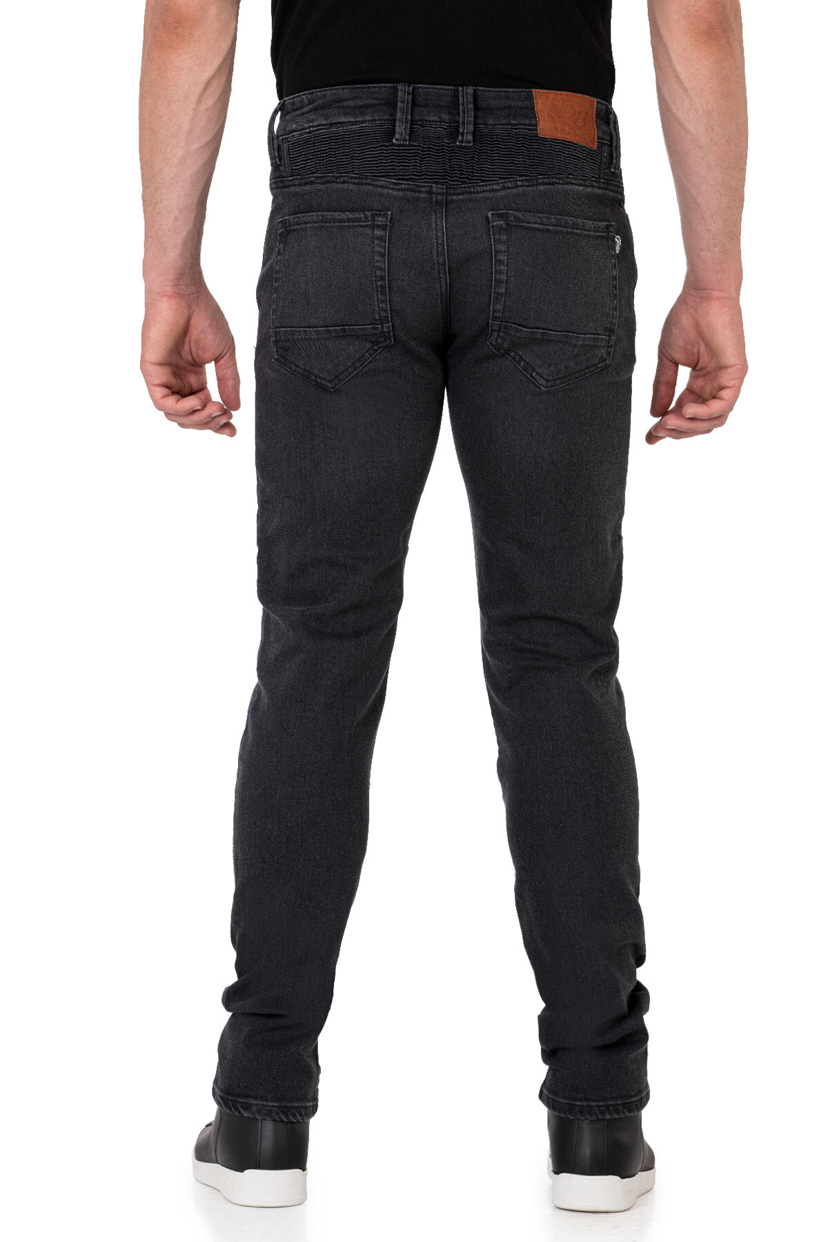 Urbanizer Black Cordura® Korumalı Motosiklet Kot Pantolonu Erkek - 5
