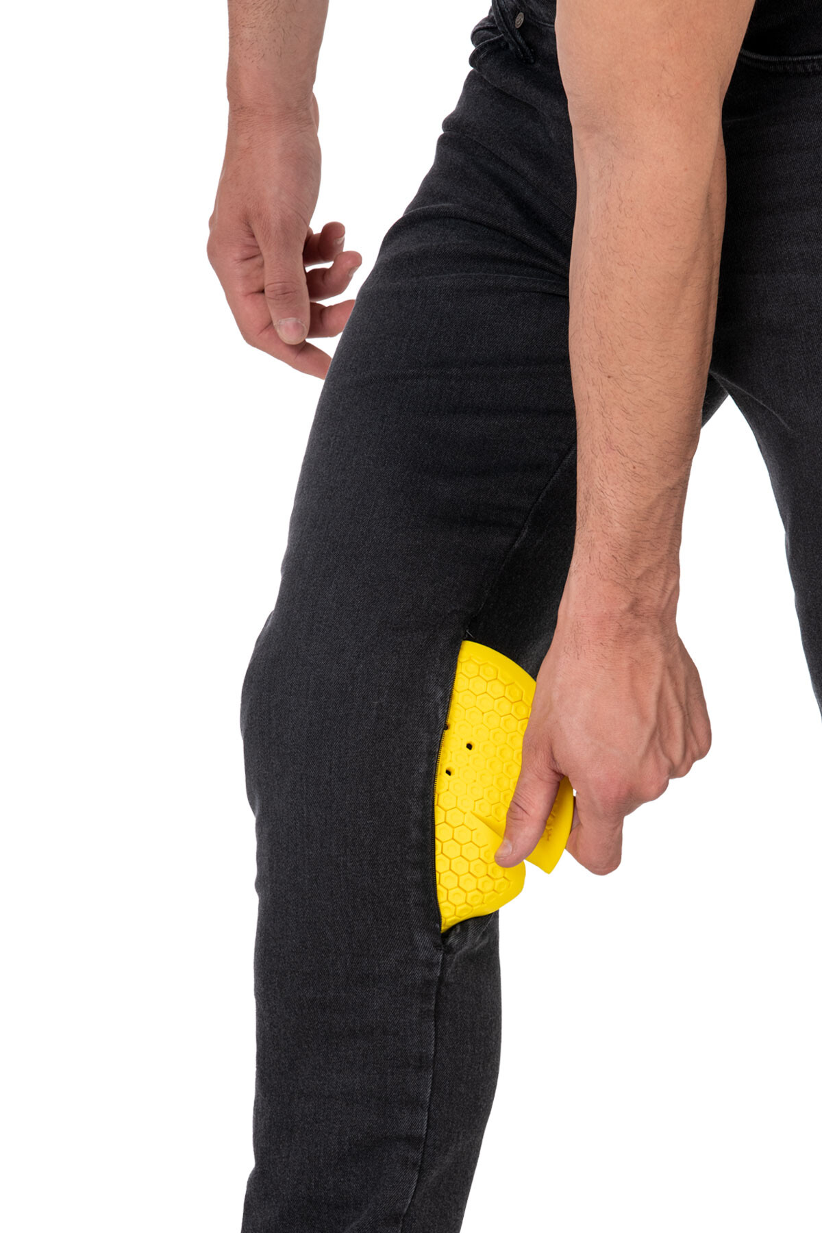 Urbanizer Black Cordura® Korumalı Motosiklet Kot Pantolonu Erkek - 8