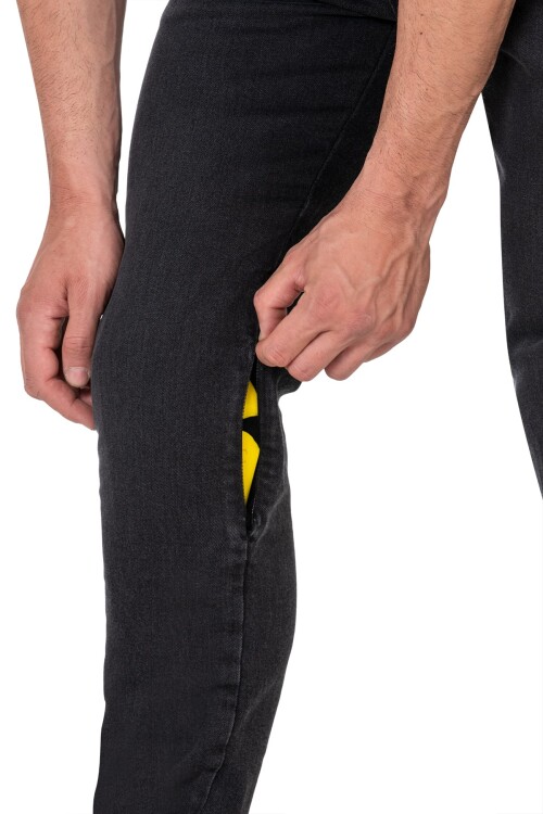 Urbanizer Black Cordura® Korumalı Motosiklet Kot Pantolonu Erkek - 6