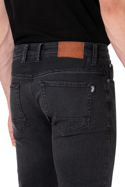 Urbanizer Black Cordura® Korumalı Motosiklet Kot Pantolonu Erkek - 11