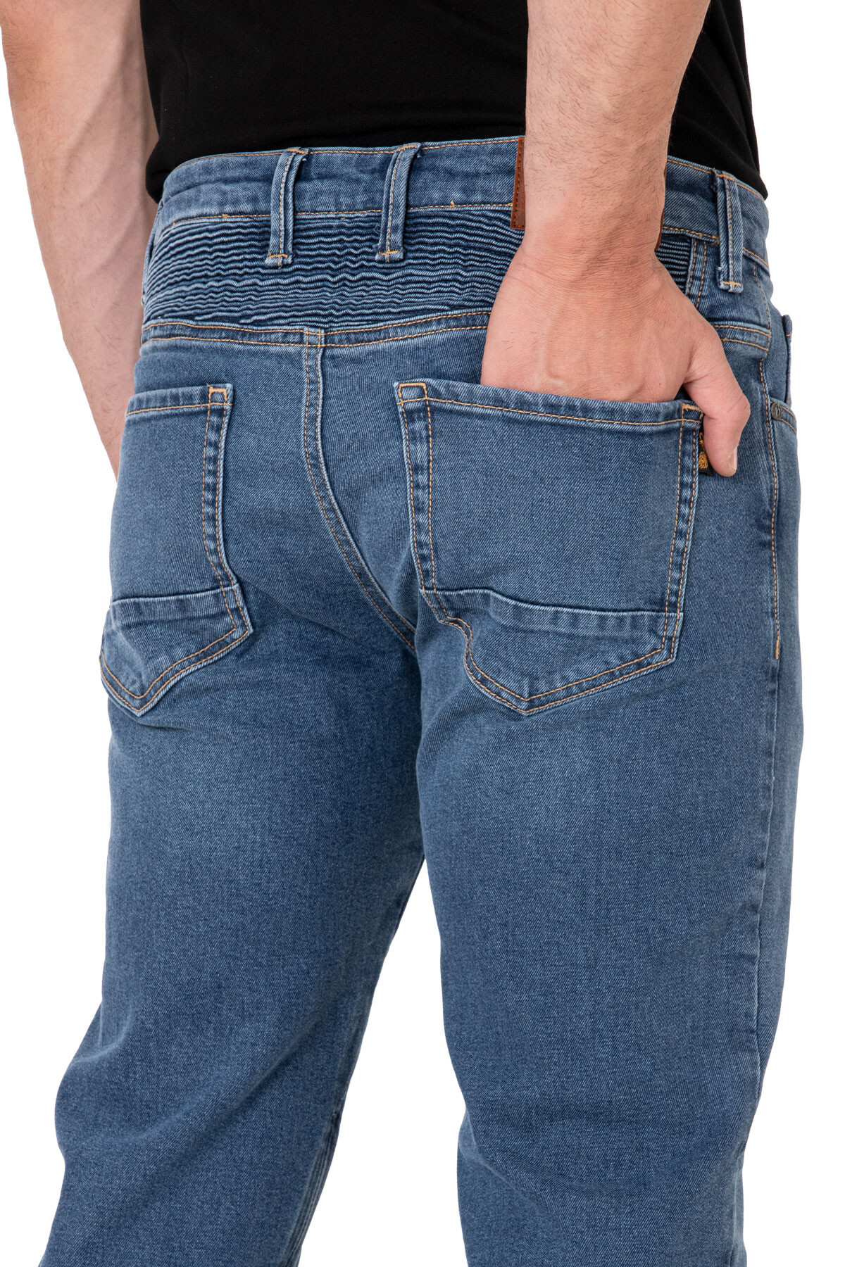 Urbanizer Blue Cordura® Armoured Riding Jeans - 6