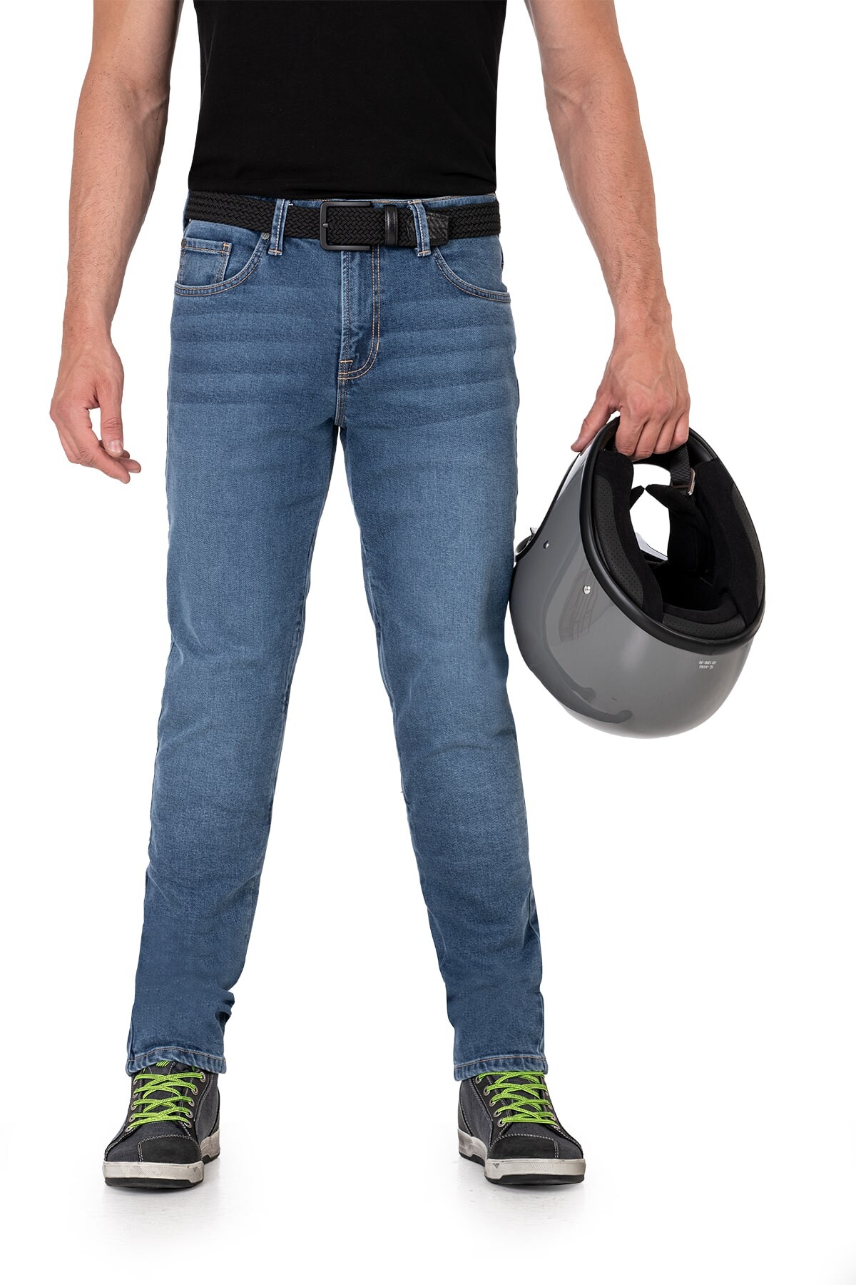 Urbanizer Blue Korumalı Motosiklet Kot Pantolonu - 12