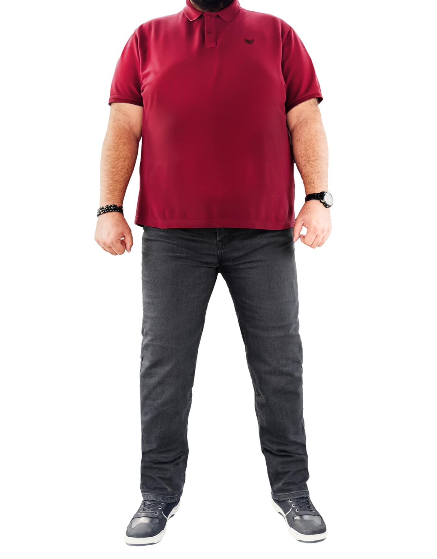 Urbanizer Büyük Beden Black Cordura® Korumalı Motosiklet Kot Pantolonu Erkek - 3