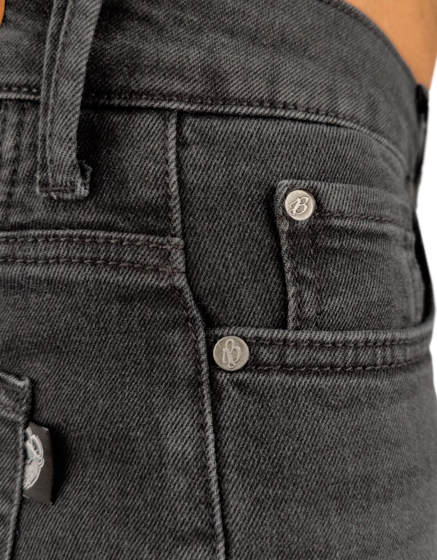 Urbanizer Büyük Beden Black Cordura® Korumalı Motosiklet Kot Pantolonu Erkek - 8