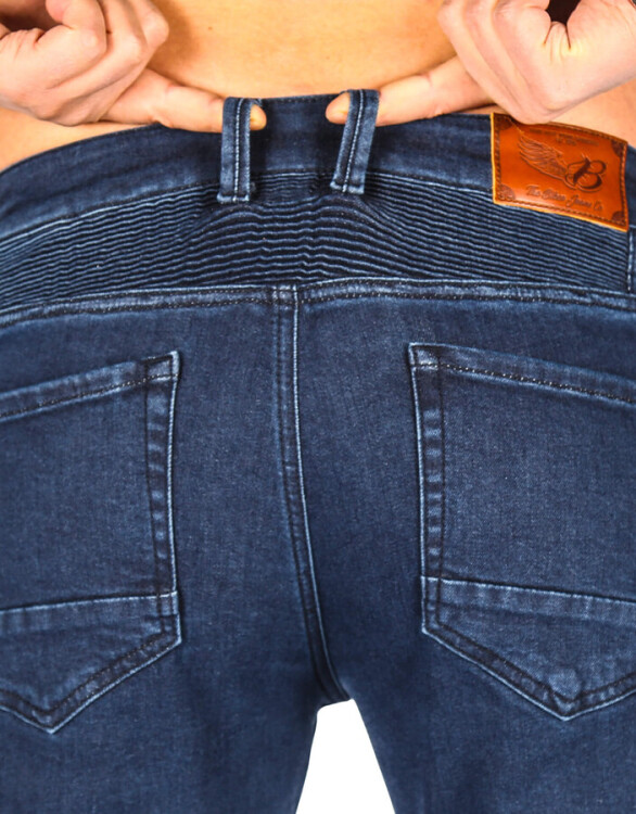 Urbanizer Dark Blue Armoured Riding Jeans