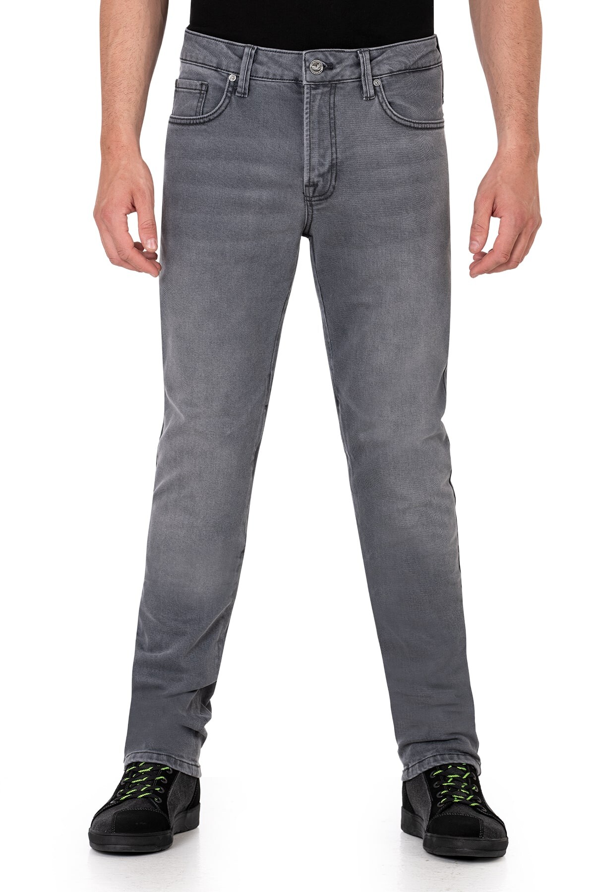 Urbanizer Grey Cordura Armoured Riding Jeans - 2