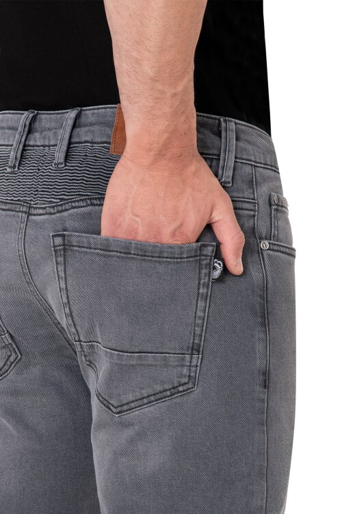 Urbanizer Grey Cordura Armoured Riding Jeans - 6