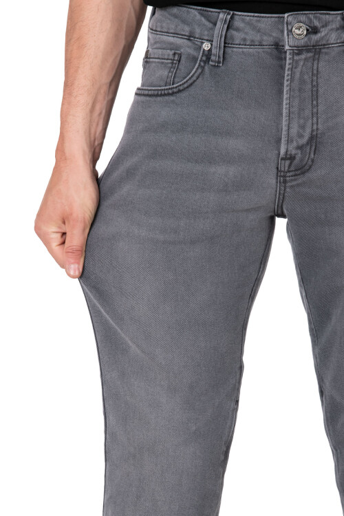 Urbanizer Grey Korumalı Motosiklet Kot Pantolonu - 11