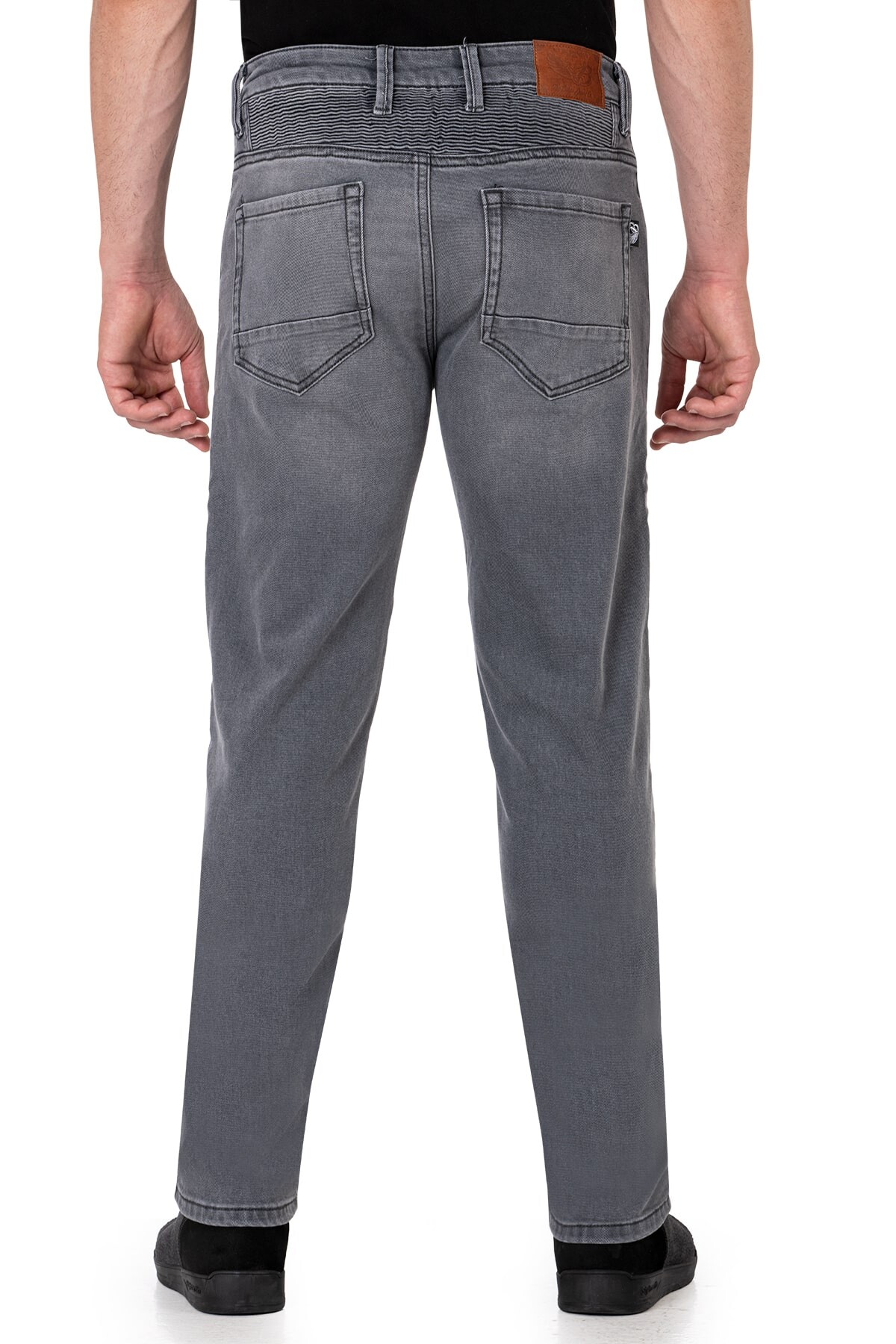 Urbanizer Grey Korumalı Motosiklet Kot Pantolonu - 4