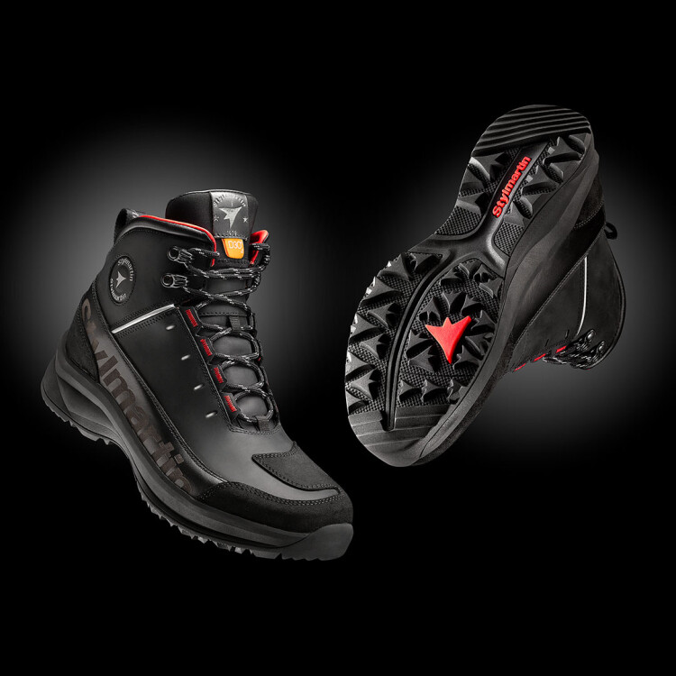 Vertigo WP Black Anthracite Armoured Motorcycle Boots - Thumbnail