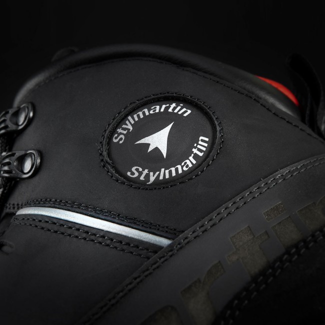 Vertigo WP Black Anthracite Armoured Motorcycle Boots - Thumbnail