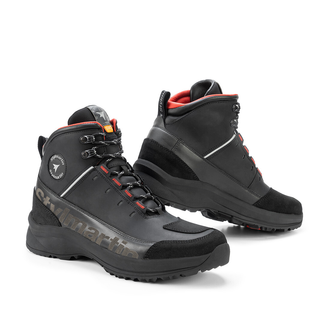 Vertigo WP Black Anthracite Korumalı Motosiklet Ayakkabısı - 2