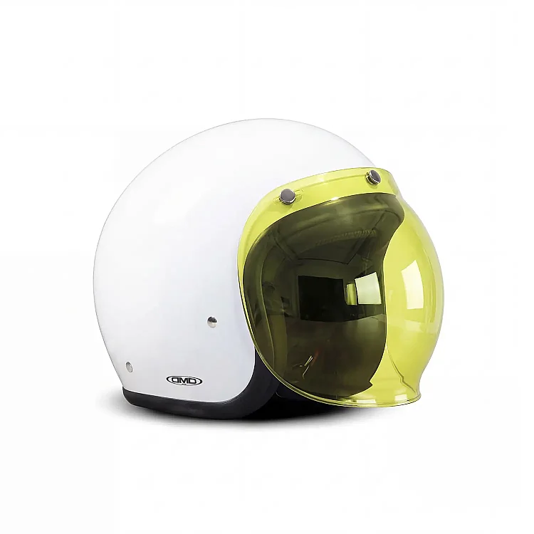 Vintage Bubble Visor Yellow Vizör - DMD