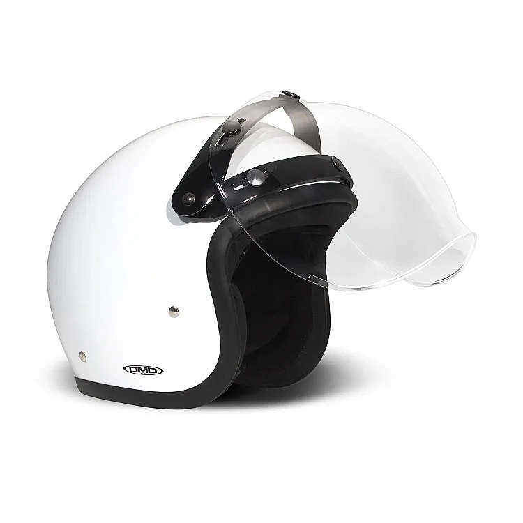 Vintage Flip Up Bubble Visor Clear - 2