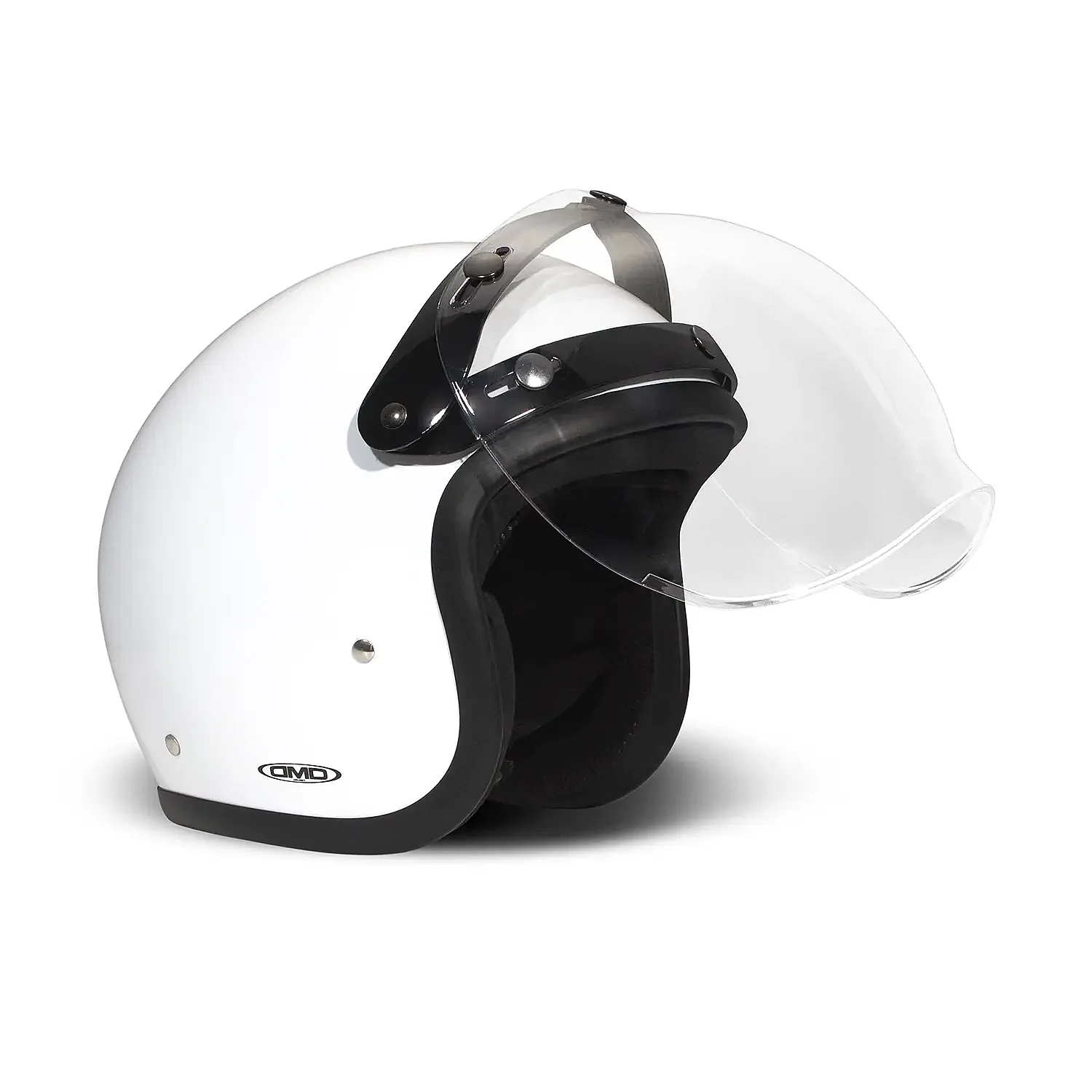 Vintage Flip Up Bubble Visor Clear Vizör - 2
