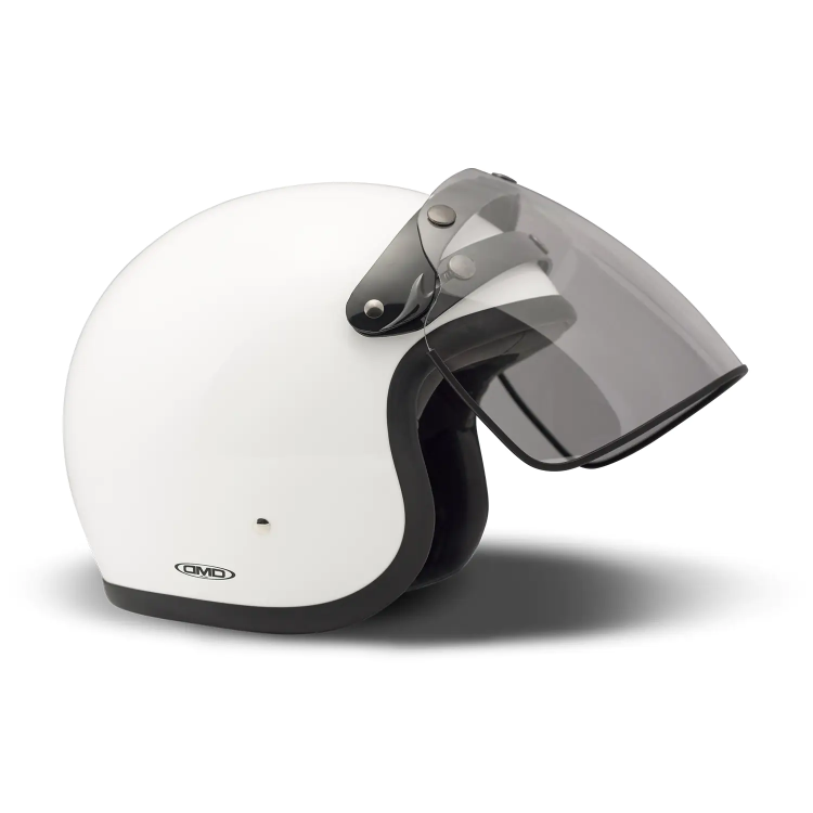 Vintage Flip-Up Visor Clear Vizör - 1